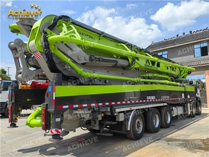 รถปั๊มคอนกรีตดีเซล Zoomlion 70X-6RZ รุ่นปรับปรุงใหม่สมรรถนะสูงสำหรับขาย เครื่องจักรซีเมนต์มือสองที่เชื่อถือได้จากจีน - Product Image 2