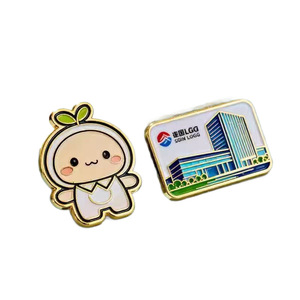 Imán de nevera metálico personalizado de Great Wall Manufacturing, 30 mm, diseño colorido, regalo promocional - Product Image 2