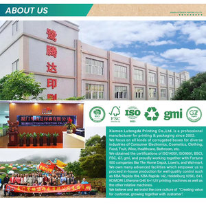 Caja de Envío Personalizada con Diseño de Degradado Morado, Caja de Cartón Corrugado con Tapa Plegable para Suscripciones, Regalos Cosméticos, Certificación FSC - Product Image 5