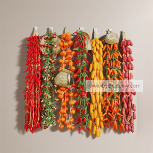 Vegetales artificiales para Halloween, guirnalda <span class=keywords><strong>de</strong></span> calabaza <span class=keywords><strong>de</strong></span> Acción <span class=keywords><strong>de</strong></span> Gracias, decoración <span class=keywords><strong>de</strong></span> pared, Festival <span class=keywords><strong>de</strong></span> <span class=keywords><strong>otoño</strong></span>, decoración <span class=keywords><strong>de</strong></span> <span class=keywords><strong>temporada</strong></span> para interiores y exteriores - Product Image 5