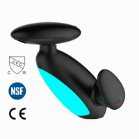 Robinet de lavabo intelligent LED à poignée unique, eau chaude et froide, design moderne, haute qualité, certifié CUPC et NSF, pour salle de bain
