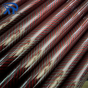 Nhà Máy Giá Bán Buôn Matte Màu Đen Kính Thiên Văn Carbon Kevlars Ống Màu Đỏ + Màu Đen Tùy Chỉnh Kích Thước - Product Image 3