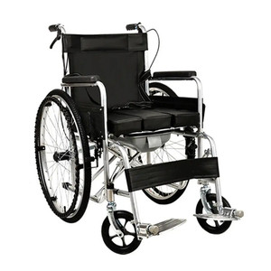 Silla <span class=keywords><strong>de</strong></span> <span class=keywords><strong>Ruedas</strong></span> Manual Económica, Plegable y Ligera <span class=keywords><strong>de</strong></span> Segunda Mano - Product Image 1