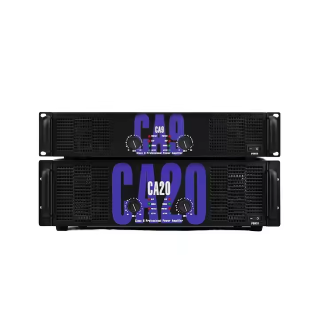 XINZI Power Amplifier Ca20 2000W Professional Hifi Digital Metal 2.0 Channel Multi-function for Disco/Bar/Club/Home Use-Factory