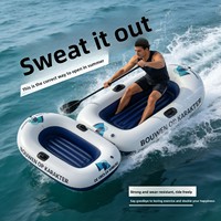 Kayak de loisirs double gonflable en PVC, résistant aux rayures et à l'usure, 1 personne, capacité 80L, pour lac – Approvisionnement direct usine