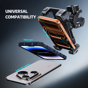Support de téléphone universel rotatif à 360 degrés pour vélo, moto, vélo électrique, support de fixation pour navigation - Product Image 3