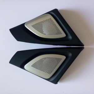 สำหรับ <span class=keywords><strong>B</strong></span>-M-<span class=keywords><strong>W</strong></span> 5 Series สีดำเสาลำโพง COVER 2Pcs ของแท้ฝาครอบลำโพงทวีตเตอร์เสาลำโพง HIFI ระบบ - Product Image 3