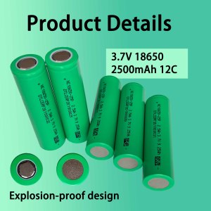 Batería de iones de litio Batería de litio recargable Almacenamiento de energía doméstica 18650 Batería de vehículo eléctrico de gran capacidad <span class=keywords><strong>12C</strong></span> - Product Image 5