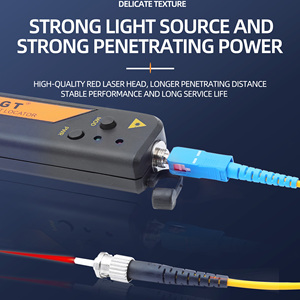 RGT 10mW Visual <span class=keywords><strong>Fault</strong></span> Locator <span class=keywords><strong>Fiber</strong></span> Optic Kabel Tester Rote Lichtquelle <span class=keywords><strong>Fiber</strong></span> Optic Test Fehler Detektor Mit FC zu LC Adapter - Product Image 4