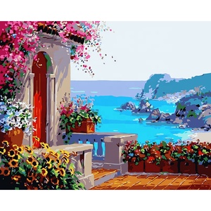 Il produttore personalizza le immagini personalizzate della <span class=keywords><strong>pittura</strong></span> a <span class=keywords><strong>olio</strong></span> di arte di colore fai da te per adulti con i numeri - Product Image 2