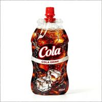 YSH Capuchon de poche souple brillant en PE de haute qualité, résistant à l'humidité, avec bec verseur, pour emballage de boissons et jus, tailles et couleurs personnalisables