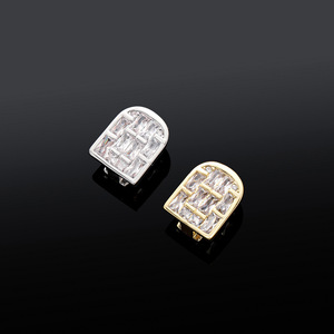 <span class=keywords><strong>Dent</strong></span> unique <span class=keywords><strong>en</strong></span> cuivre écologique personnalisé dollar américain croix amour Grillz Pop dents accolades hommes accessoires à la mode - Product Image 4