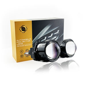 Proyector de lente Bi LED de 3 pulgadas, accesorios automotrices de reacondicionamiento de coche azul con temperatura de color de 6000K - Product Image 2