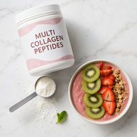 Poudre de peptides de collagène multi-types I II III V X sans saveur, complément alimentaire OEM ODM