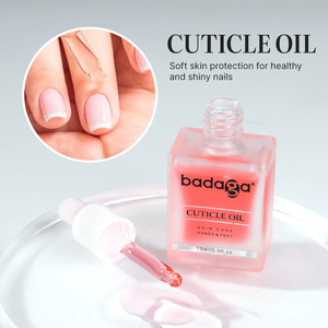 ส่วนลดในเดือนมีนาคม น้ำมันบำรุงเล็บ Badaga Gel รับทำโลโก้ตามสั่ง MOQ ต่ำ แบรนด์ส่วนตัว ชุดน้ำมันบำรุงเล็บขนาดเล็ก ขายส่ง น้ำมันบำรุงเล็บขนาด 15 มล. - Product Image 4