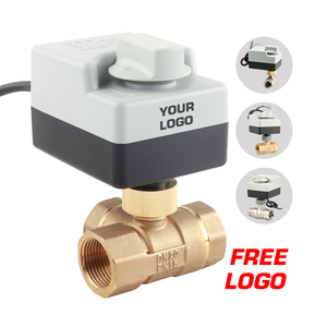 3-weg Gemotoriseerde Klep Messing Ss304 Mini Elektrische Actuator Waterregelklep 24V 110V 220V Dn15 Dn20 Dn25 - Product Image 3