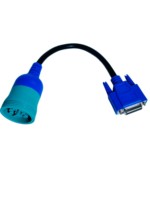 وصلة أسلاك نحاسية مخصصة J1939 Deutsch 9Pin ذكر/أنثى HD26 لشاحنات الديزل، جهاز تشخيص OBD، جهاز تسجيل ELD، أدوات تشخيص السيارات