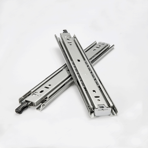 Le <span class=keywords><strong>tiroir</strong></span> télescopique résistant de charge glisse la glissière industrielle en métal de verrouillage de 120 <span class=keywords><strong>kg</strong></span> avec la caractéristique de verrouillage - Product Image 1