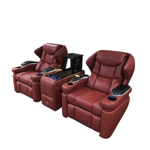 เก้าอี้โซฟาหนังแบบแคปซูลเดี่ยวสำหรับโรงละครเก้าอี้พักผ่อนแบบเอนกายในห้องสื่อ<span class=keywords><strong>ที่นั่ง</strong></span>ในบ้านสำหรับดูหนัง - Product Image 3