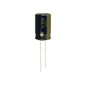 ตัวเก็บประจุชนิดสารส้ม330 uF 20% 63V ช่อง EEU-FC1J331ตัวเก็บประจุ330 uF - Product Image 1