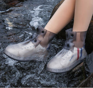 Zapatos de Lluvia Antideslizantes para Hombre y Mujer, Gruesos, Resistentes al Desgaste, Impermeables, de Alta Calidad, para Todas las Estaciones, Viajes, Campamento, Protección - Product Image 6