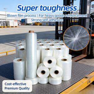 <span class=keywords><strong>Film</strong></span> étirable en plastique PE, rouleau jumbo, <span class=keywords><strong>film</strong></span> étirable de qualité supérieure pour l'emballage de palettes légères et de boîtes de déménagement - Product Image 3