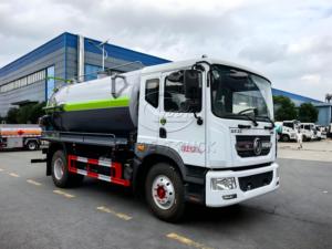 4×2 Dongfeng D9 Septic Vacuum Truck ,12m³ Sewage Tank, Optional Carbon/Stainless Steel Tank, Select Local or Import Vacuum Pump - Product Image 5