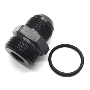 Conector Recto Macho AN10 a AN12 con Junta Tórica, Adaptador de Aluminio para Enfriador de Aceite, Conector de Línea de Combustible - Product Image 2