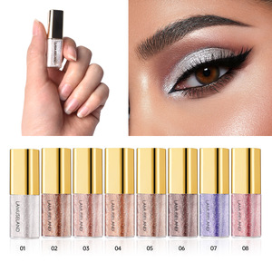 Stylo fard à paupières liquide scintillant waterproof, couleur unique, pour carnations claires, idéal pour le maquillage de scène et de soirée - Product Image 2