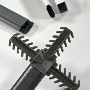 Barres <span class=keywords><strong>d</strong></span>écoratives en <span class=keywords><strong>aluminium</strong></span> de nouvelle génération pour vitrage isolant de fenêtres, structure creuse, barre géorgienne intérieure - Product Image 1