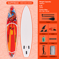 BR Livraison Gratuite Dropshipping Fournisseur d'usine Planche de surf SUP Planche à pagaie gonflable Paddleboard Surf