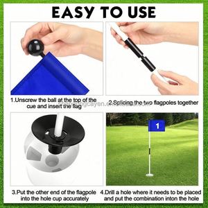 Banderas Personalizadas de Doble Cara de 3x5 Pies (150*90cm), Diseño Personalizado con Logotipo, Pancarta Portátil Impresa en Serigrafía para Campos de Golf - Product Image 3