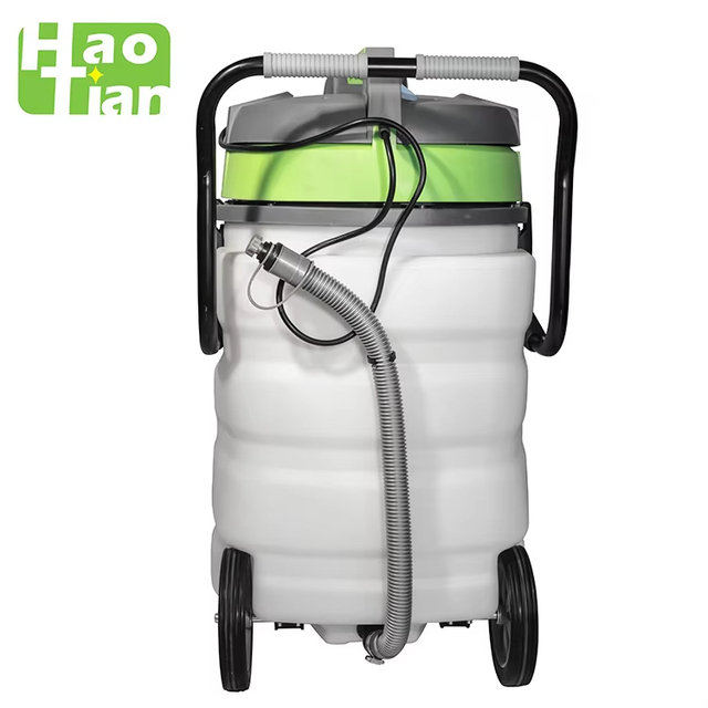 High Power Heavy Duty Plastic Tank Industrial Wet Dry Vacuum Cleaner for Cleaning Dust Coarse Dirt