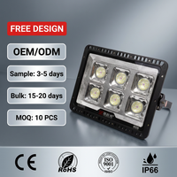 Projecteur LED haute puissance 300W, IP66, étanche, éclairage extérieur industriel, éclairage de stade, projecteur matriciel en aluminium moulé sous pression