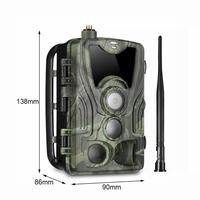Приложение для охоты 4G 2K 30MP Ловушка игры дикой природы камера HC-801Plus с чтобы узнать больше об облачной службе беспроводной камера слежения
