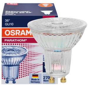 Foco LED Osram Parathom GU10, 36 Grados, 2700K, Blanco Cálido, Iluminación Interior - Product Image 1