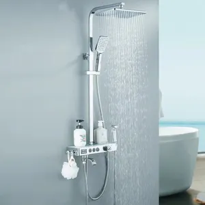 Popüler dijital ekran sıcaklık banyo duş