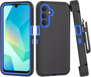 Heavy Duty Belt <span class=keywords><strong>Clip</strong></span> Holster chống sốc Bìa <span class=keywords><strong>Defender</strong></span> điện thoại di động Trường hợp đối với Samsung Galaxy A07 A17 A16 A36 A56 A15 A14 4G 5g - Product Image 4