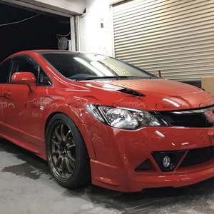 Pour Honda Civic 8ème génération FD2 Si Type R, capot moteur en carbone amélioré, 2006+ - Product Image 4