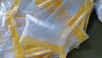 Máquina para fabricar bolsas de llenado de puerto de válvula de polvo completamente automática