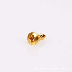Vis de fixation pour panneau de guitare électrique, en acier poli et durable, pièces de guitare - Product Image 3