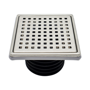 Guida 721027 hiện đại ABS chống côn trùng khử mùi vuông phòng tắm nhà bếp ban công thoát nước sàn 150*150mm SS304 Bìa Chải bề mặt - Product Image 1