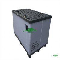 Panneau de coffrage en PP écologique 122x244x1.8 mm pour la construction de toitures et dalles en béton, réutilisable jusqu'à 100 fois