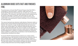 Outils abrasifs à main à usage général 3M 7447 6x9 pouces - Product Image 4