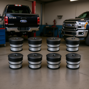 Kit de Bujes de Silicona para Montaje de Carrocería F250 F350 Super Duty, 64 Piezas, 2008-2016, Ajuste a Presión, Autolubricante - Product Image 2