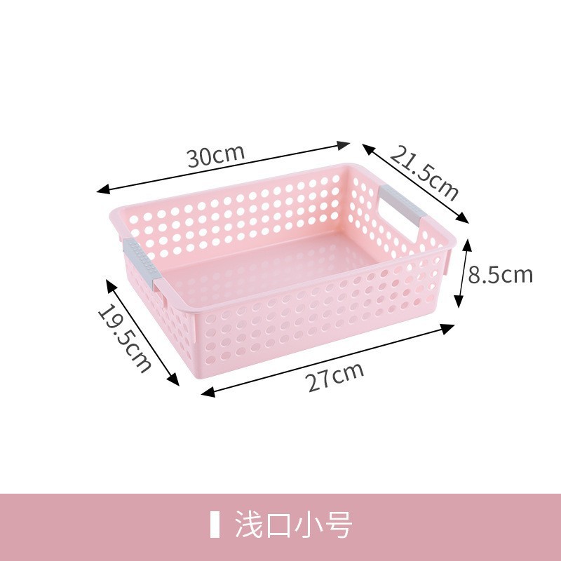 Rosa, tamaño pequeño, cuello poco profundo, 30*21,5*8,5 cm