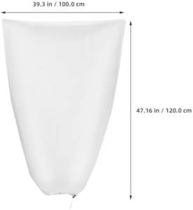 Fundas para Plantas, Protección contra Heladas, Mantas para Plantas de Invierno con Cremallera y Cordón - Product Image 3