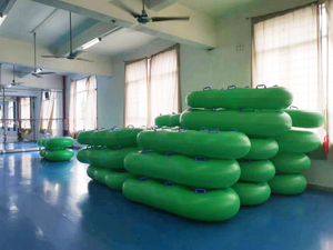 Lanjing lười biếng sông nước Thiết bị giải trí ngoài trời 0.75mm/1mm PVC hồ bơi Float công viên nước trượt ống - Product Image 5