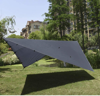 WOQI hamac d'extérieur léger couverture de bâche hamac imperméable pluie et parasol