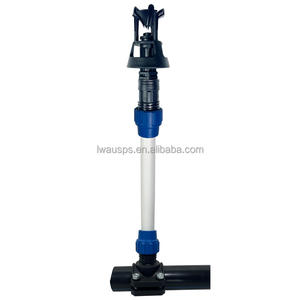 Rociador de plástico duradero de pulverización de 360 grados, sistema de riego por aspersión Wobbler, rociador de granja de huerto de 1/2 pulgadas - Product Image 6